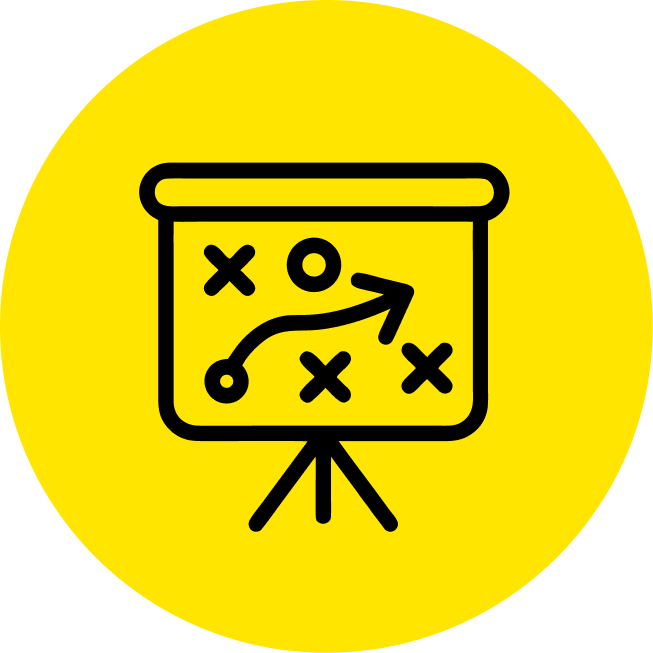 Four hands stacked together in a sign of unity or teamwork.