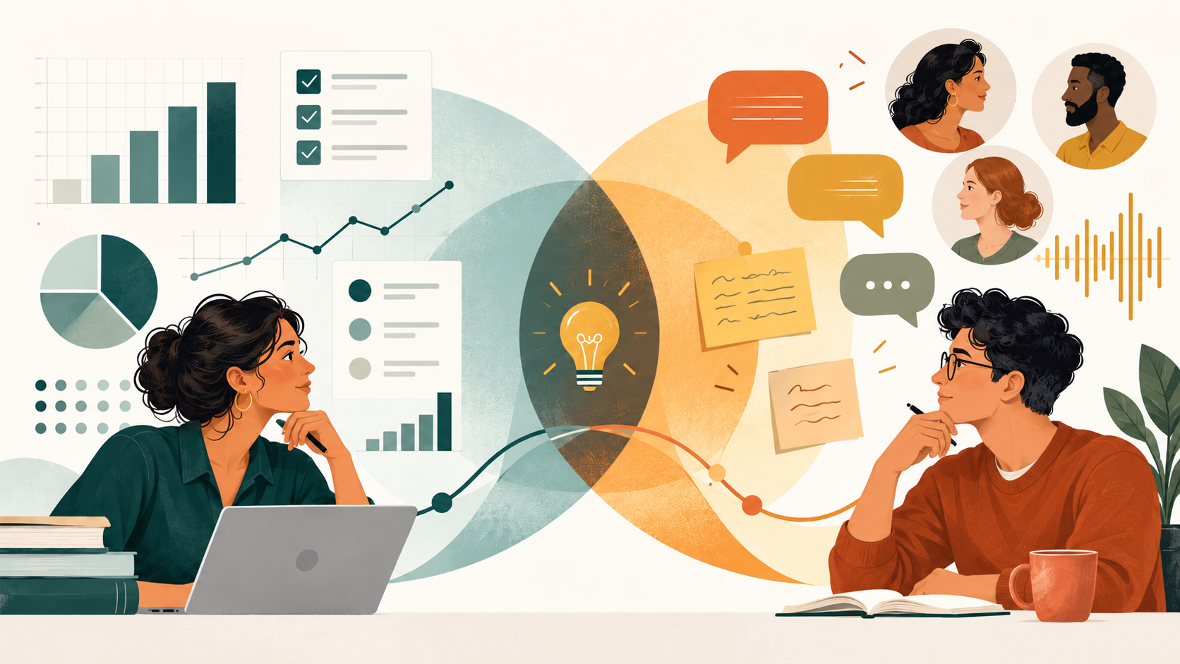 When to use qualitative vs. quantitative research