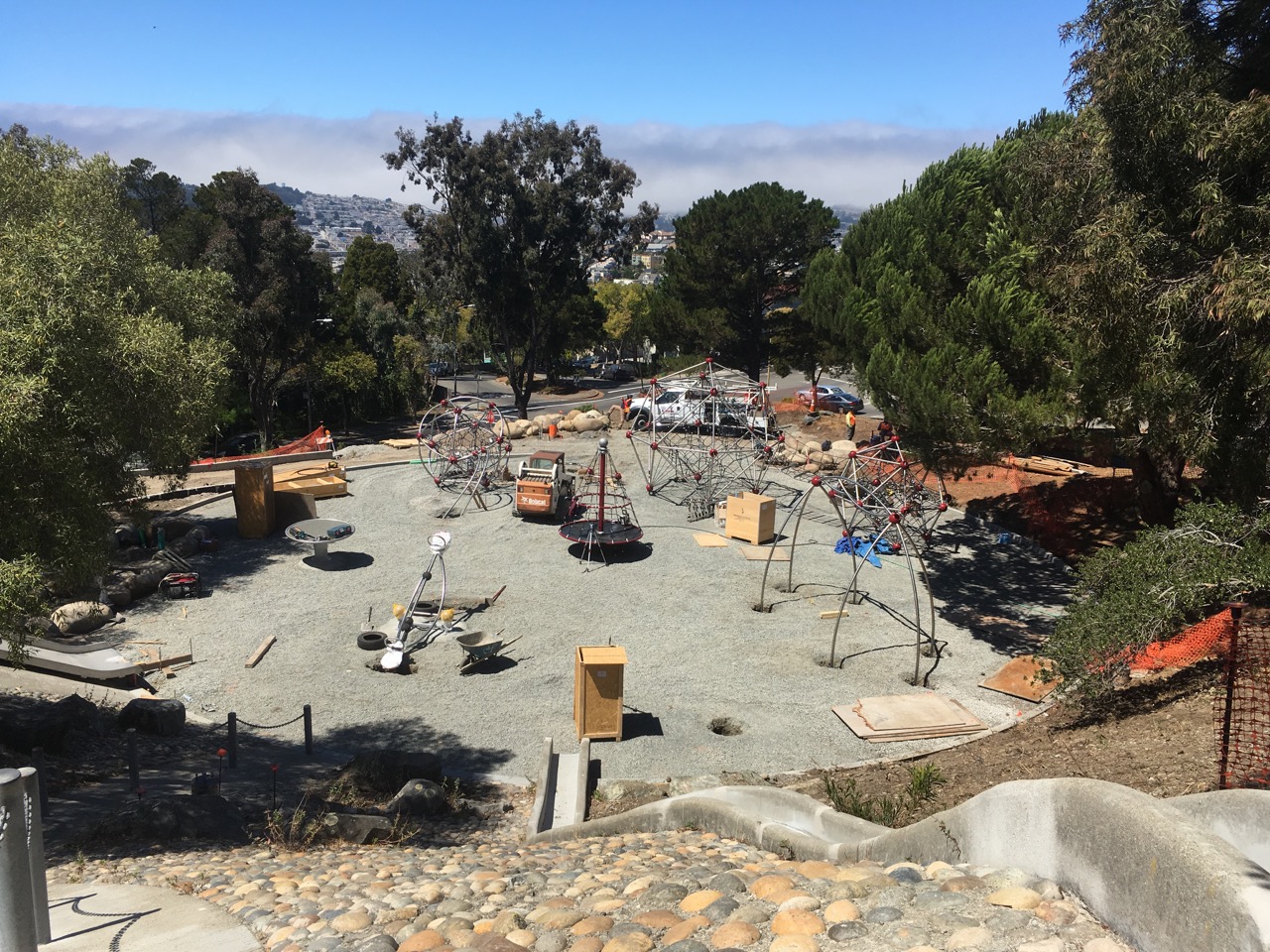 CONSTRUCTION ON HILLTOP PARK IS MOVING ALONG! August 16, 2016 - We can't keep up with how fast the new Hilltop Park is being built! Check out the progression on our Parks page!