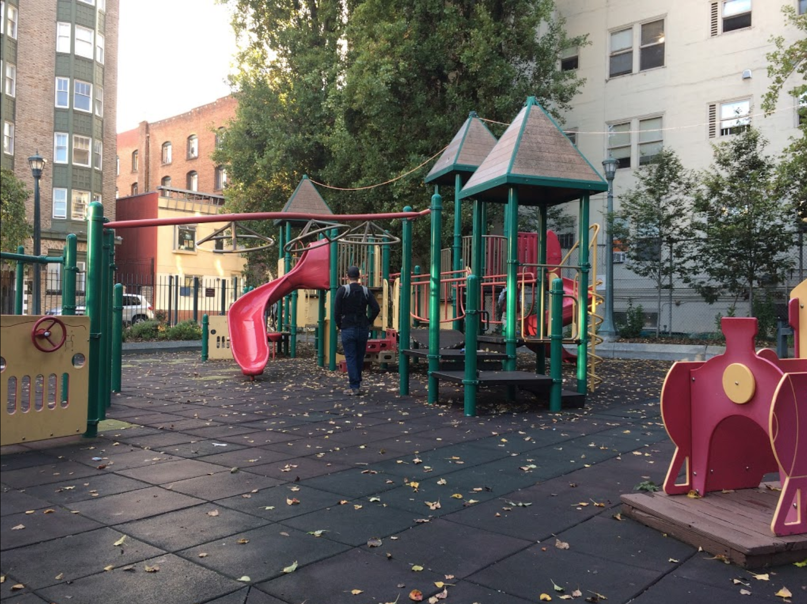 Existing playground to be renovated