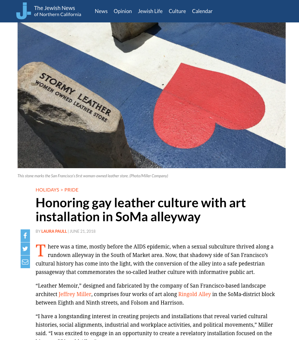 The Jewish News, June 2018 - Ringold Alley