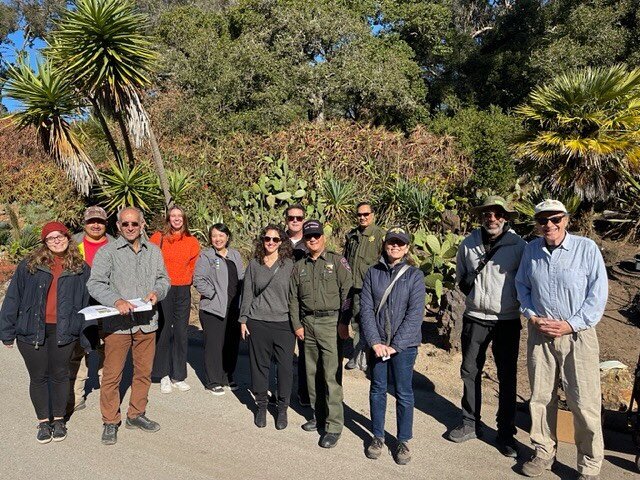 What a beautiful day to gather for the construction kickoff meeting at the Dahlia Garden in Golden Gate Park! Many thanks to @sfparksalliance, @sfrecpark, @sfdahliasociety and neighborhood volunteers who are committed to beautifying the garden!