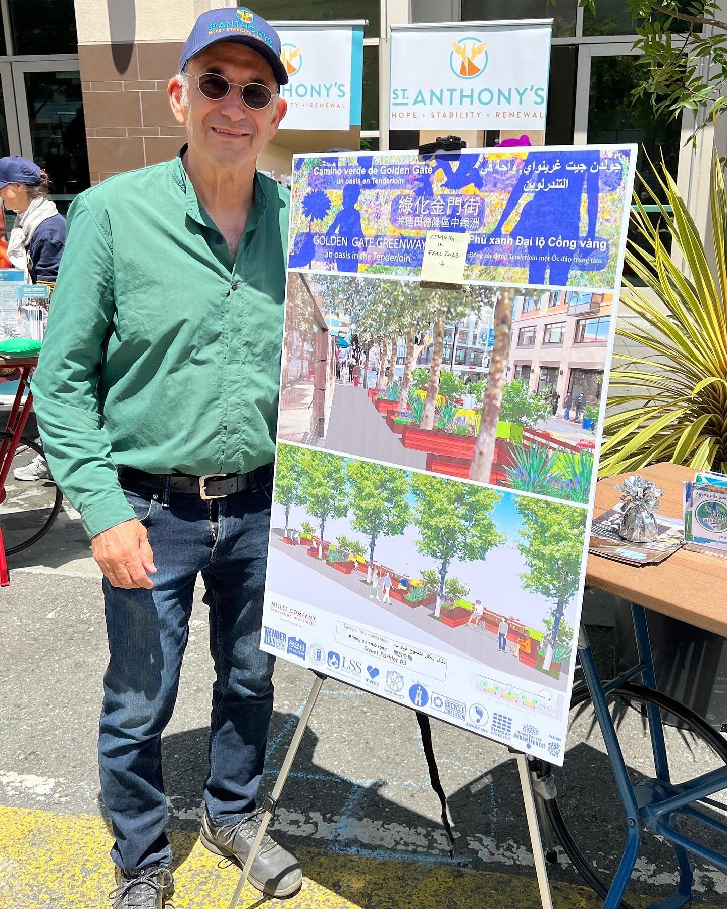 What a great turnout at Tenderloin&rsquo;s Sunday Streets this past weekend! We presented to the community our design for a new parklet at the corner of Golden Gate Ave. and Jones St. Lots of enthusiastic responses to the Golden Gate Greenway initiat