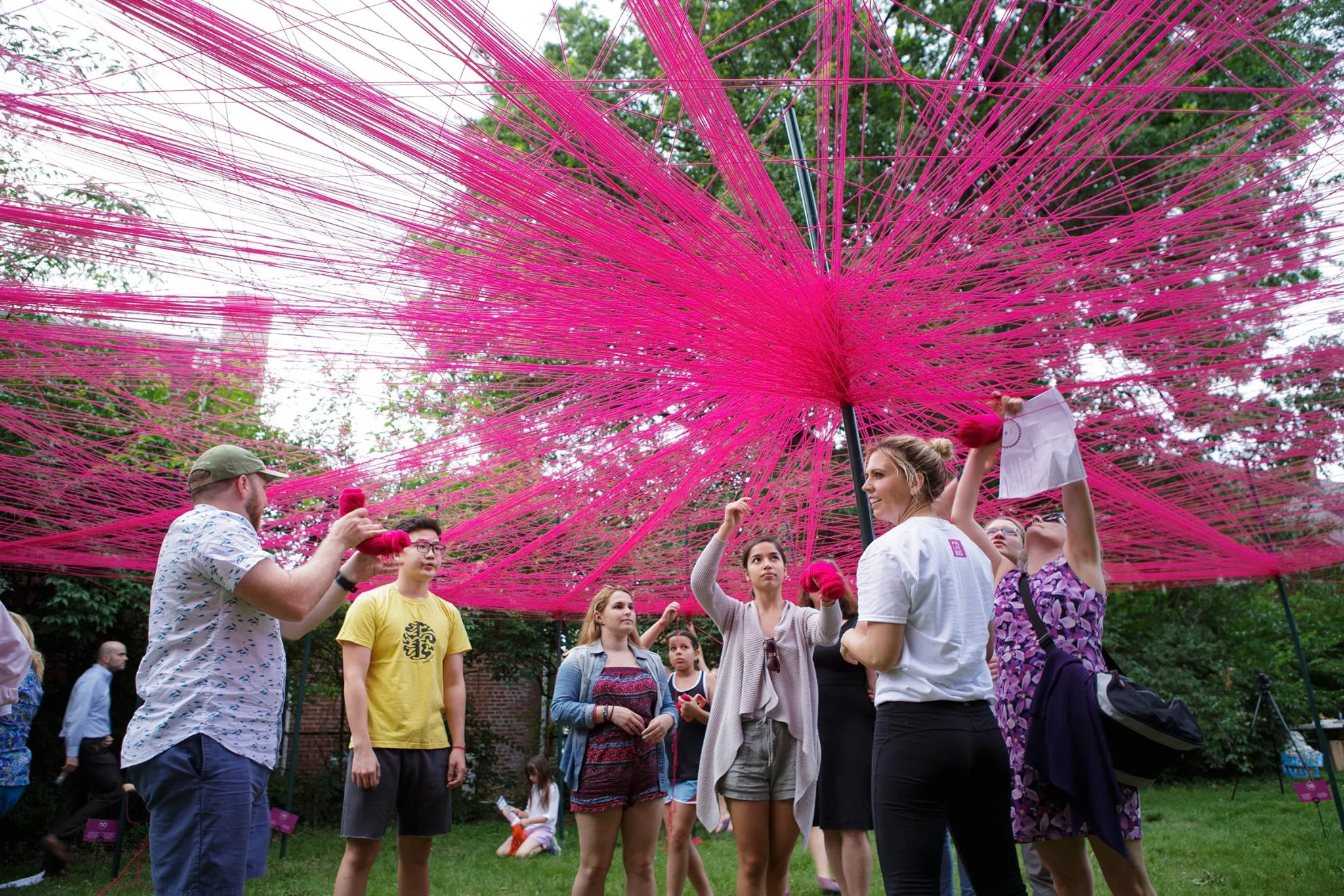 UNITY, a new interactive public art project created in response to the divisiveness and negative rhetoric in American politics.