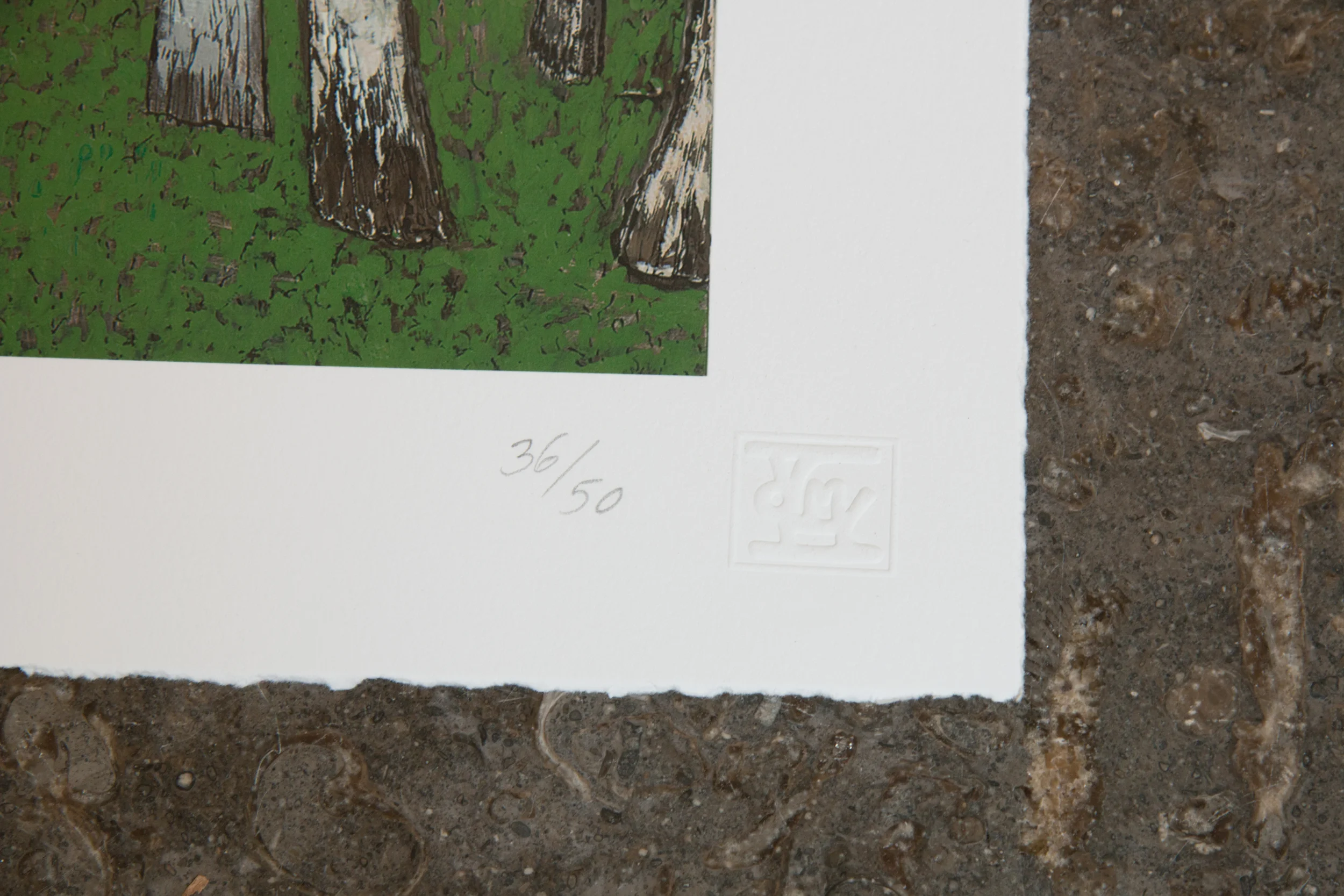 Numbered and stamped