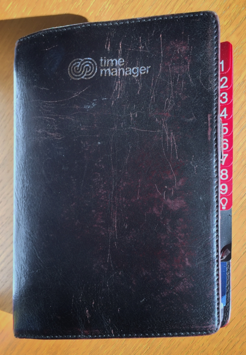Bjørns gamle time manager