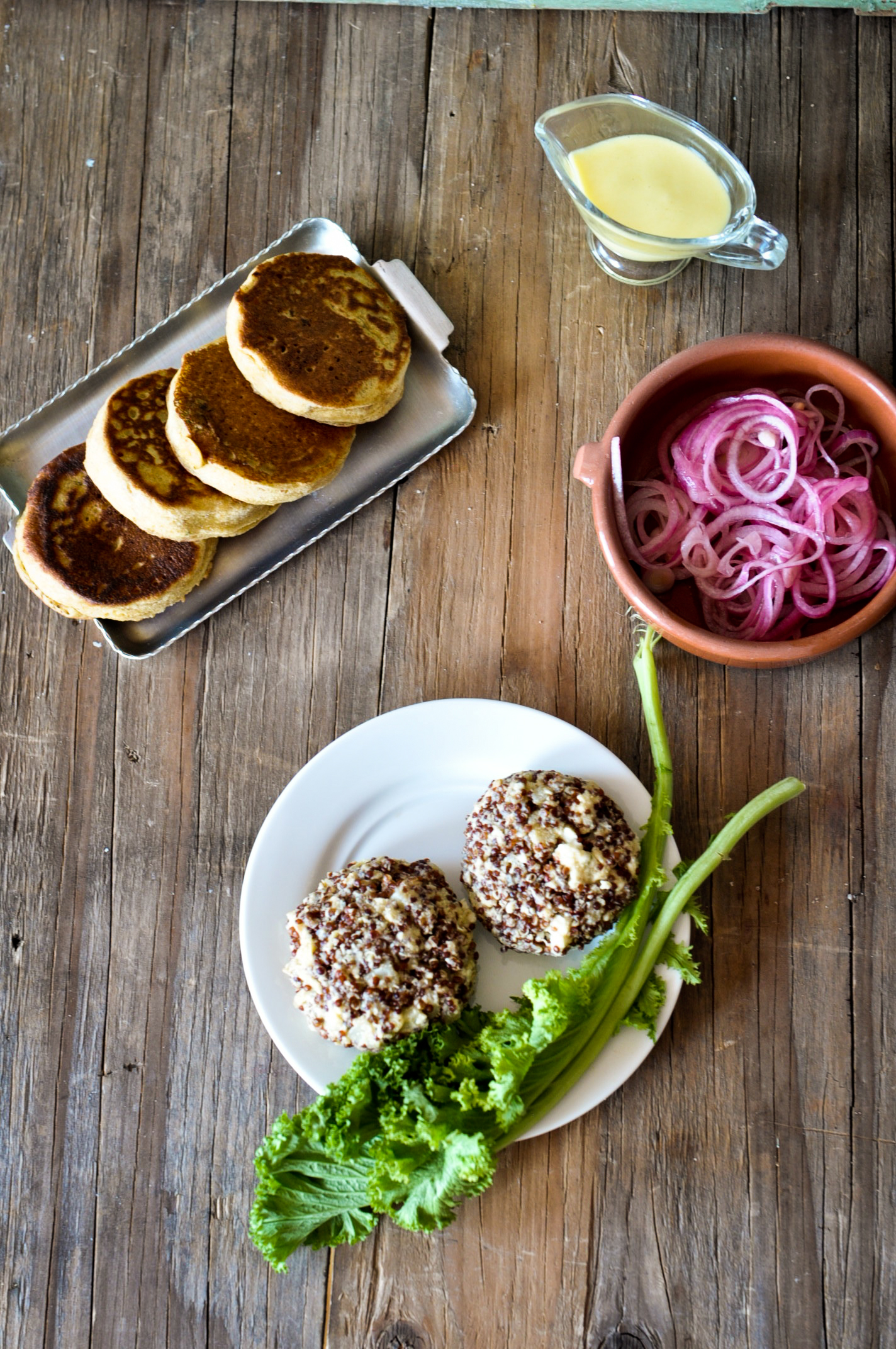 Vegetarian Quinoa Burgers