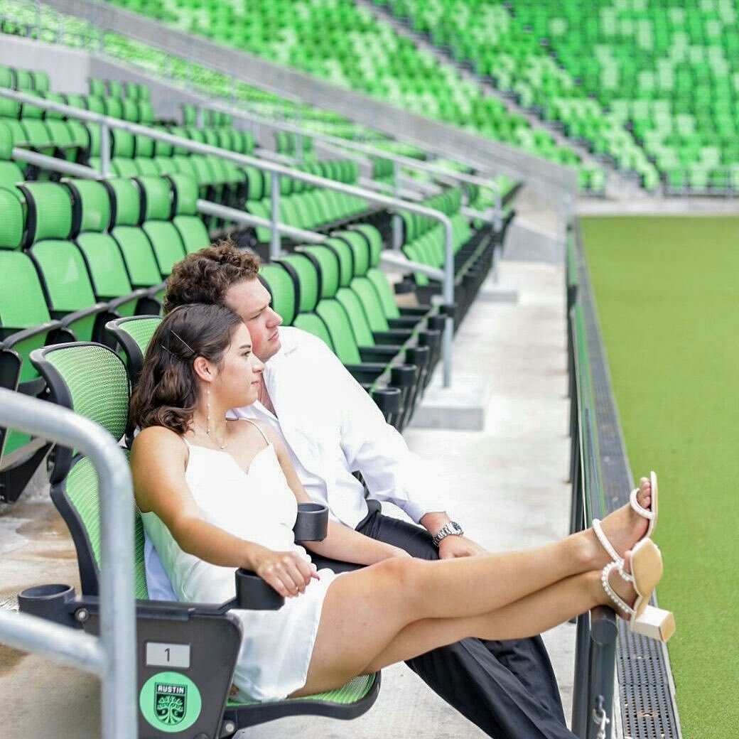 Congratulations to Matthew and Celeste on their engagement! We took their photos at the Q2 Stadium and it was the first ever engagement at the stadium!

@q2stadium 
*
*
*
#texasengagementphotographer #engagementphotographer #atxfamilyphotographer #au