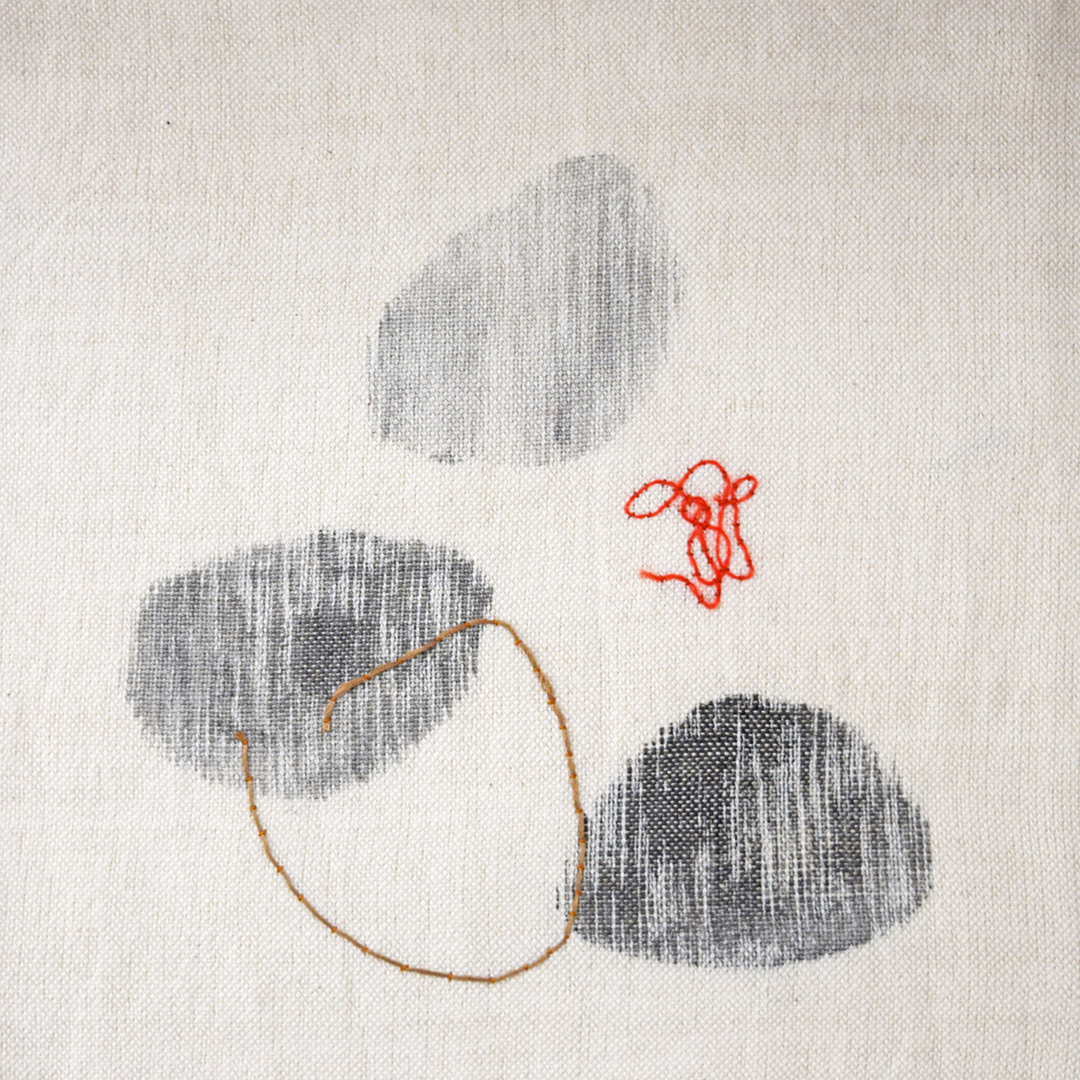  Balance series | cotton, silk, pigment | 2016  