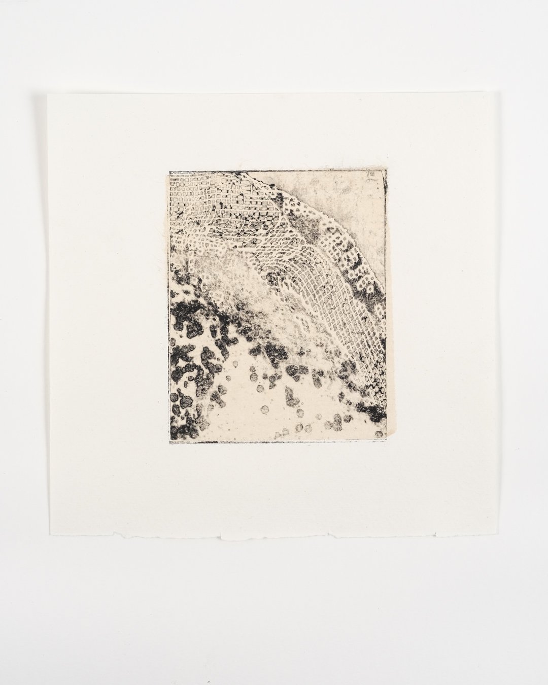  the next rediscovering | intaglio and chine collé | 2021 