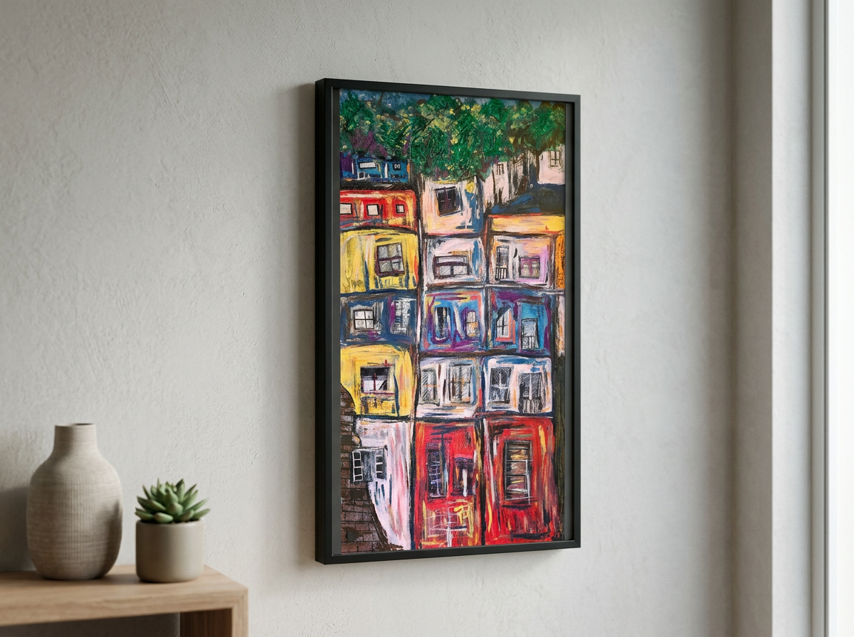 Hundertwasser Haus - Original Artwork