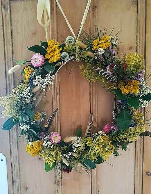 Feathers and Flowers