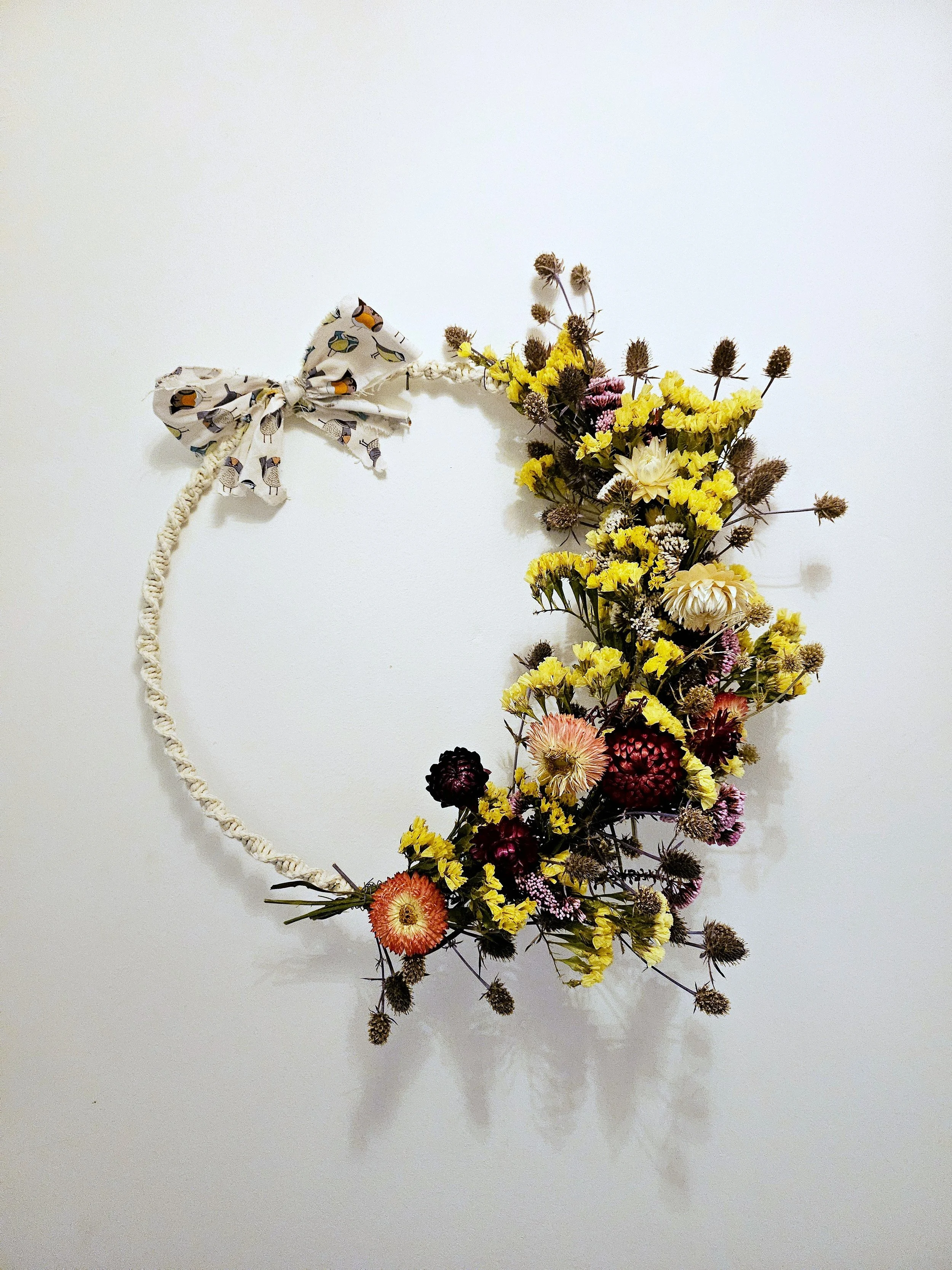 Macramé and Spring Hues