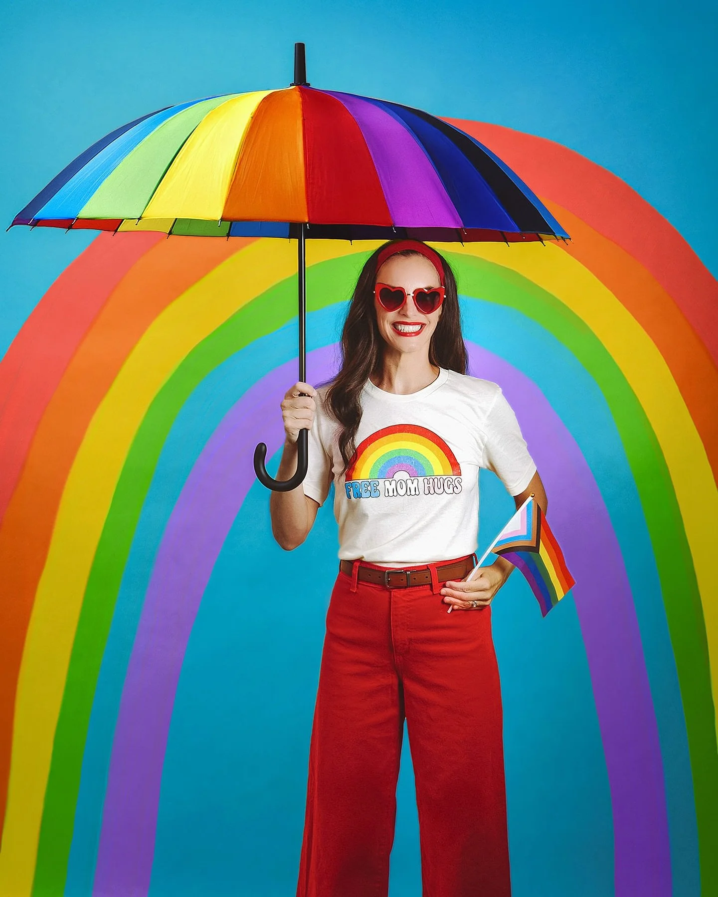 With this being the last day of Pride Month I wanted to share some thoughts. I call the vibe I was going for in this image &lsquo;Pride Mom Barbie&rsquo; As the mom to LGBTQ kids/adults it always breaks my heart when I hear the (many) stories of thei