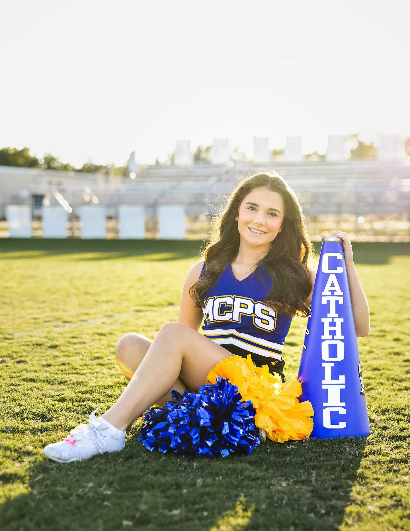 Perfect night for capturing some cheer pics! I&rsquo;ve been taking her photo since she was born 📸 

I&rsquo;m so excited for the Class of 2026 Seniors!

#senior2026 #alabamaseniorphotographer 
#seniorportrait