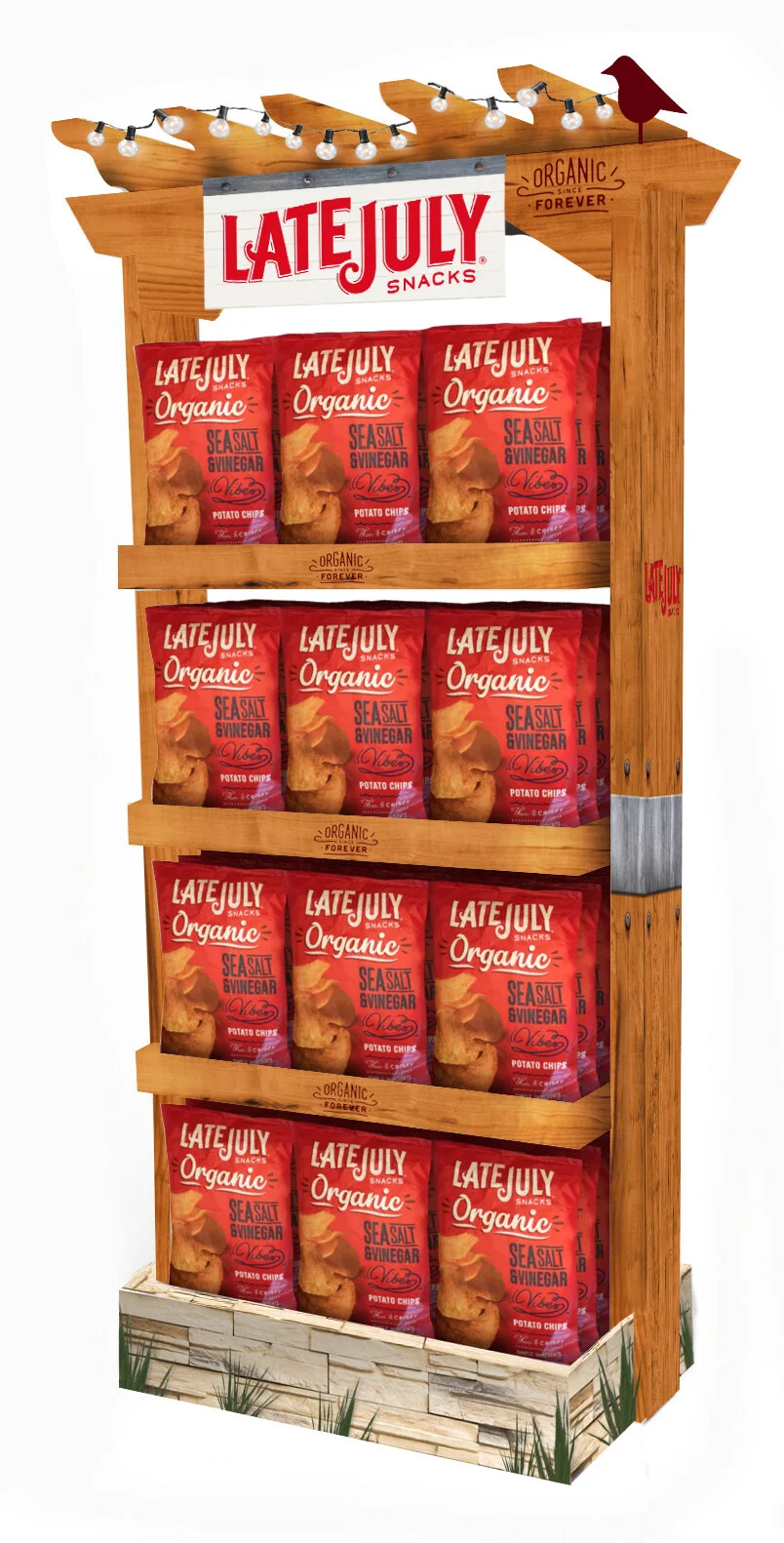 Late July Organic Potato Chip Launch - National Display Design