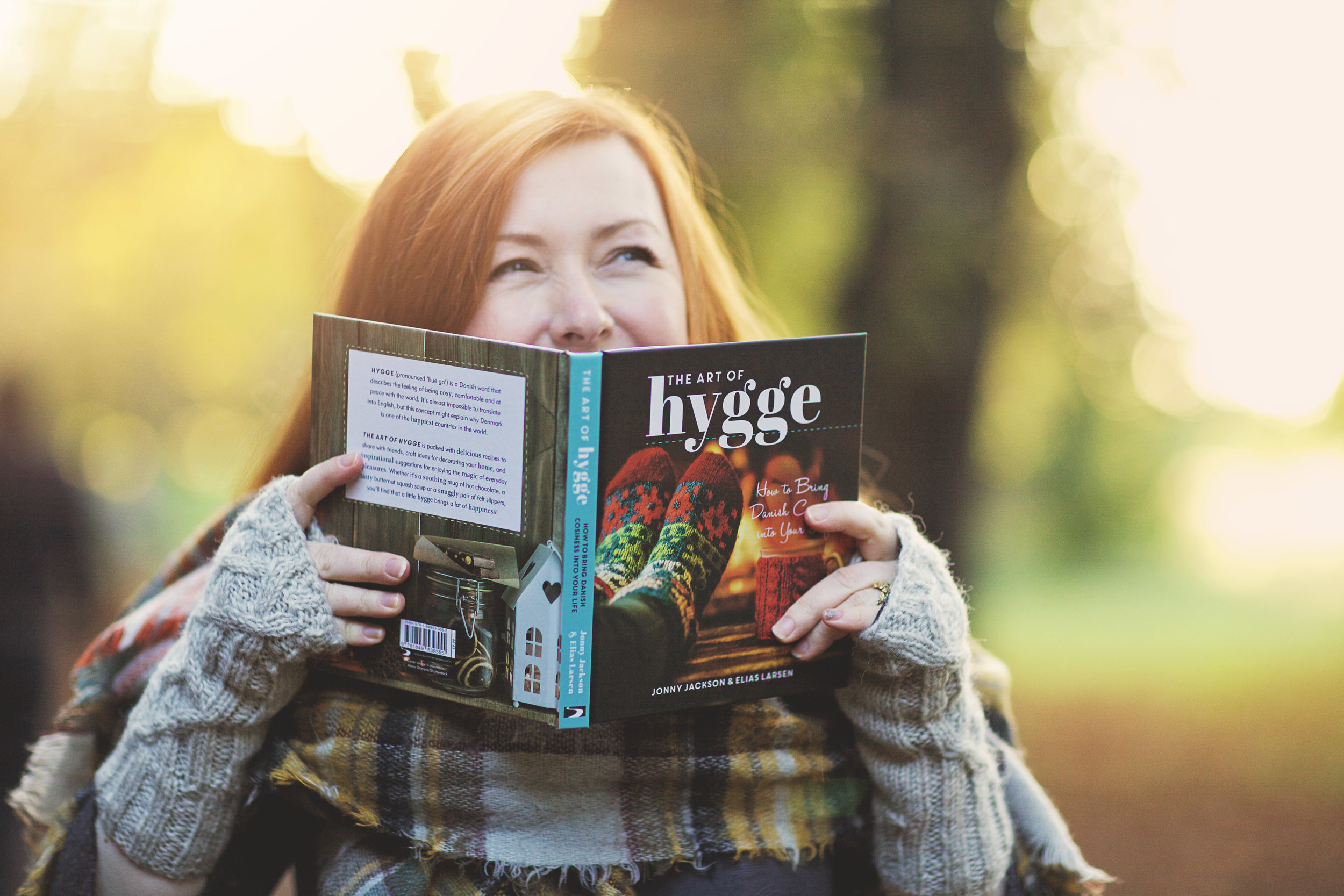 AURA QUE wristwarmers: £19.95 // The Art of Hygge Book: £13.99