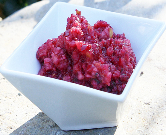 Cranberry Apple Orange Relish/Salad