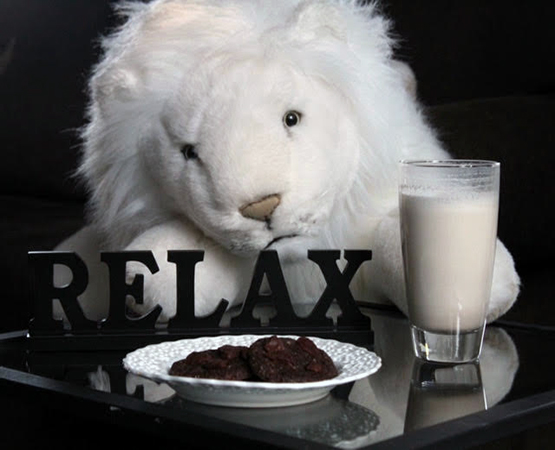 Chocolate Bliss Praline Pecan Cookies & Almond Milk
