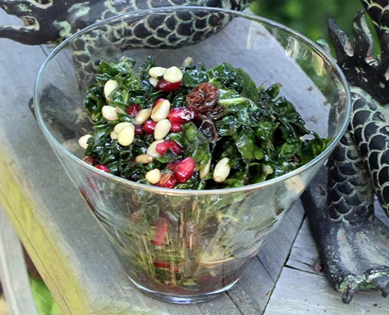 Kale Pomegranate Salad