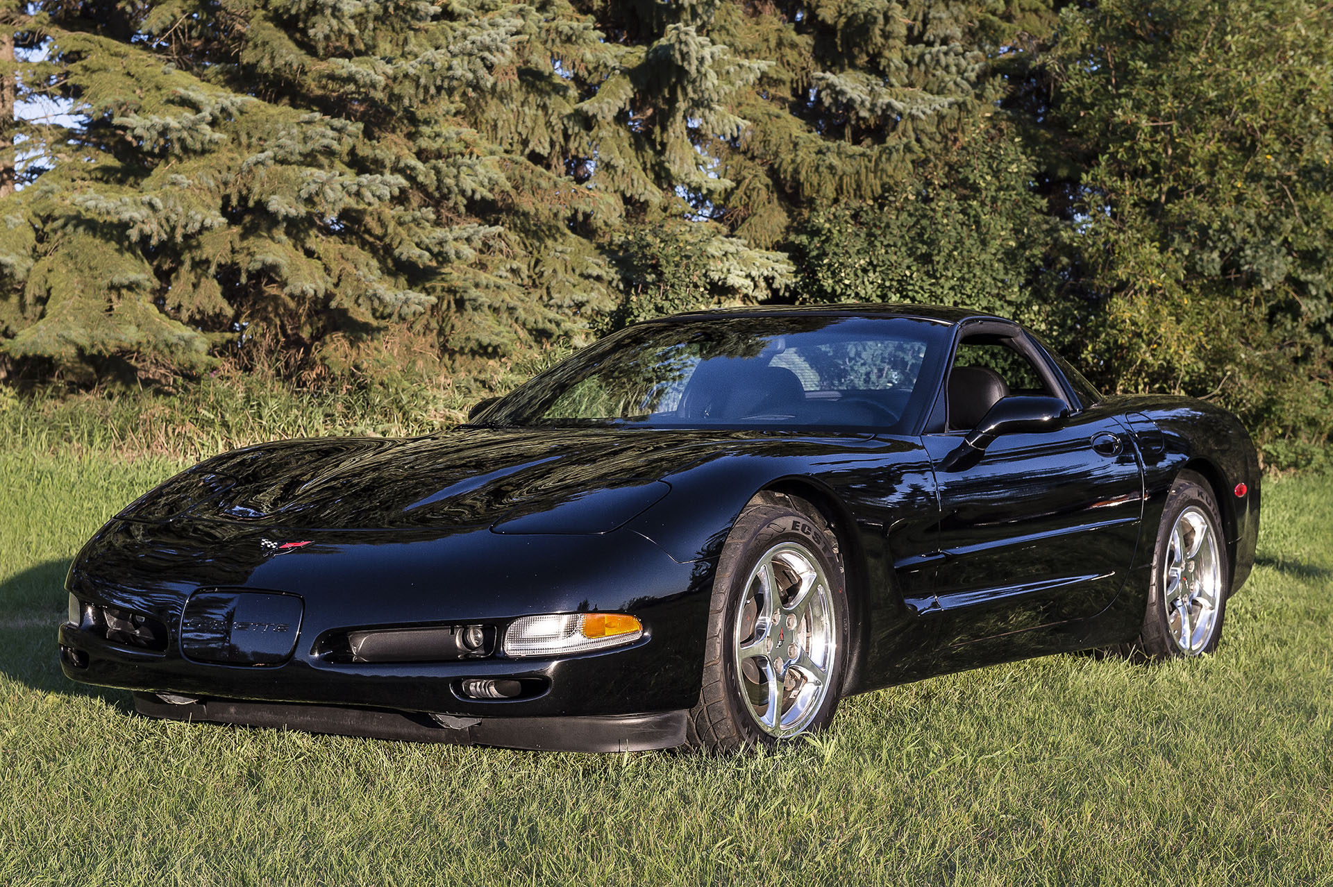   2000 - C5 - Corvette   All Stock except for Magna-Flow exhaust.&nbsp; 5.7 Litre V8 Engine, Automatic Transmission with 67,000 kms.&nbsp; This car has provided the owner with many enjoyable trips and Kruz’s with Just Kruzin Car Club&nbsp; 