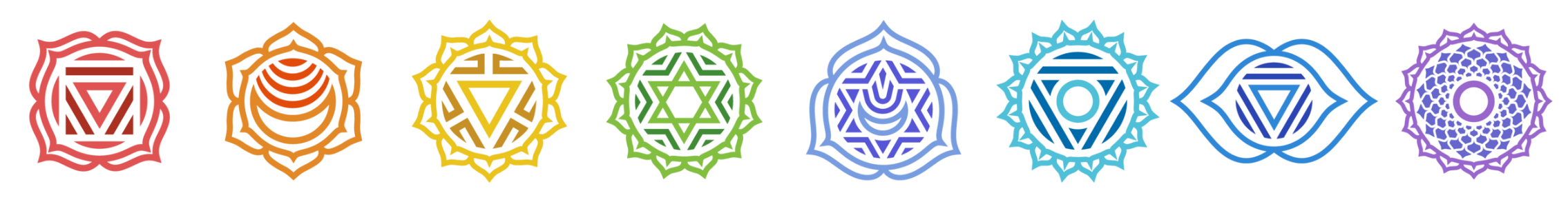 The chakras are our bodies' energy centers.