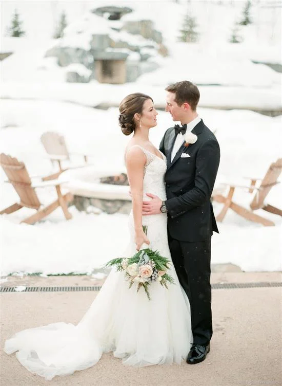 Kaitlyn and Cy's Simply Elegant Wedding at Devil's Thumb Ranch