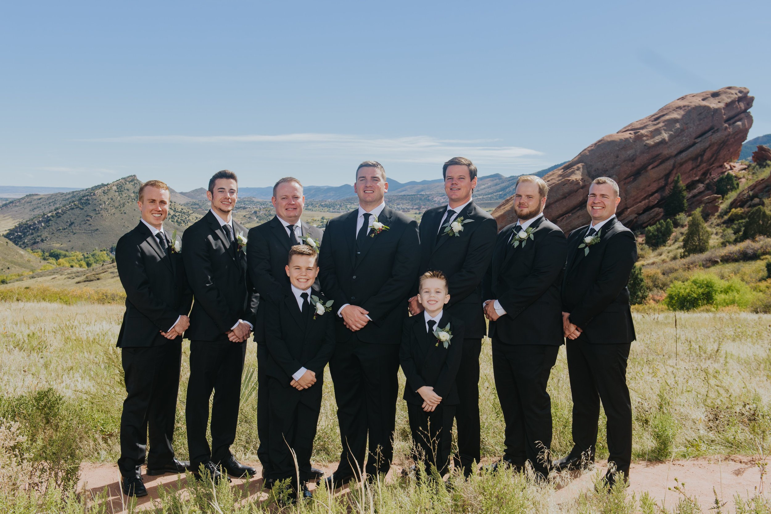 red rocks wedding