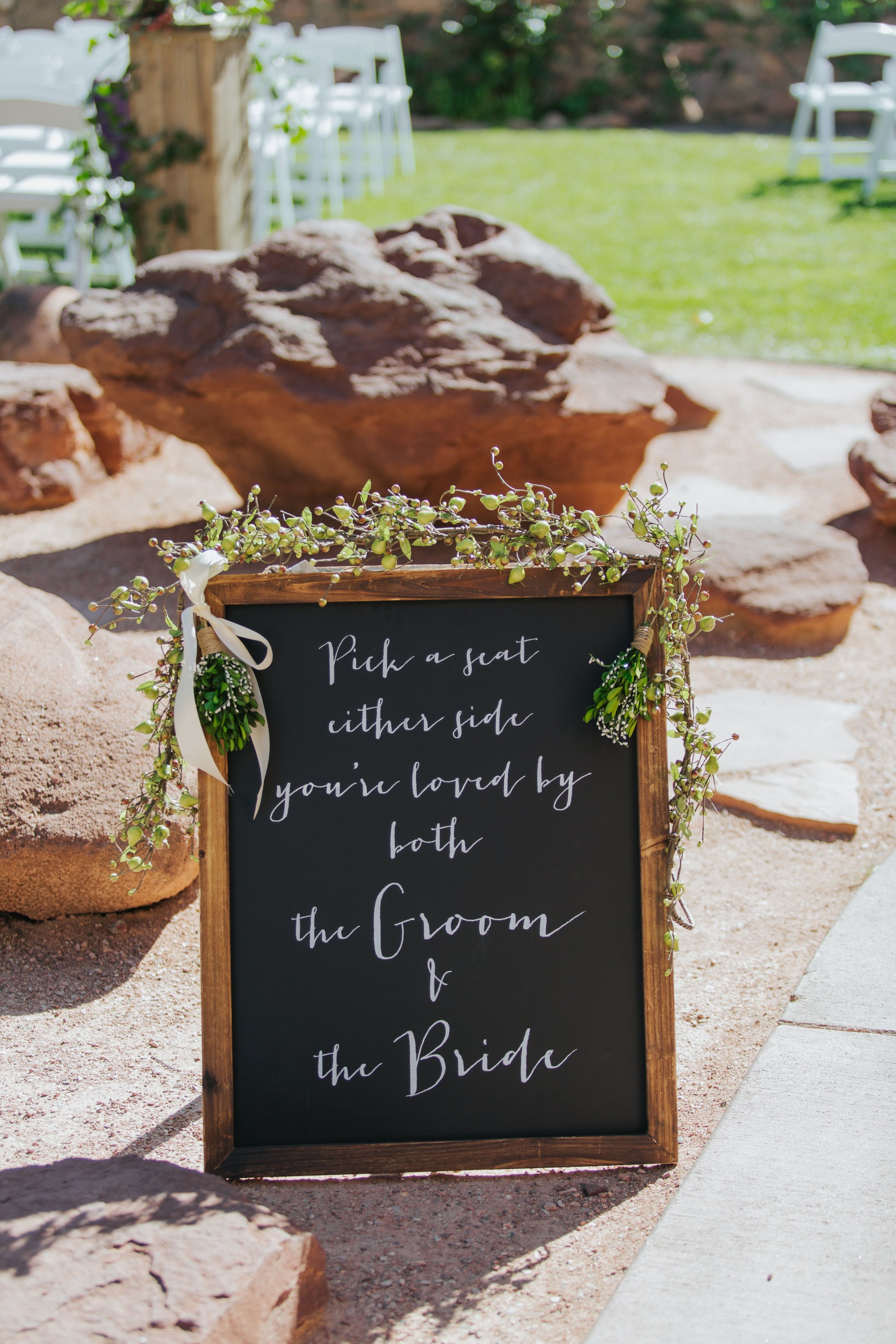 red rocks wedding