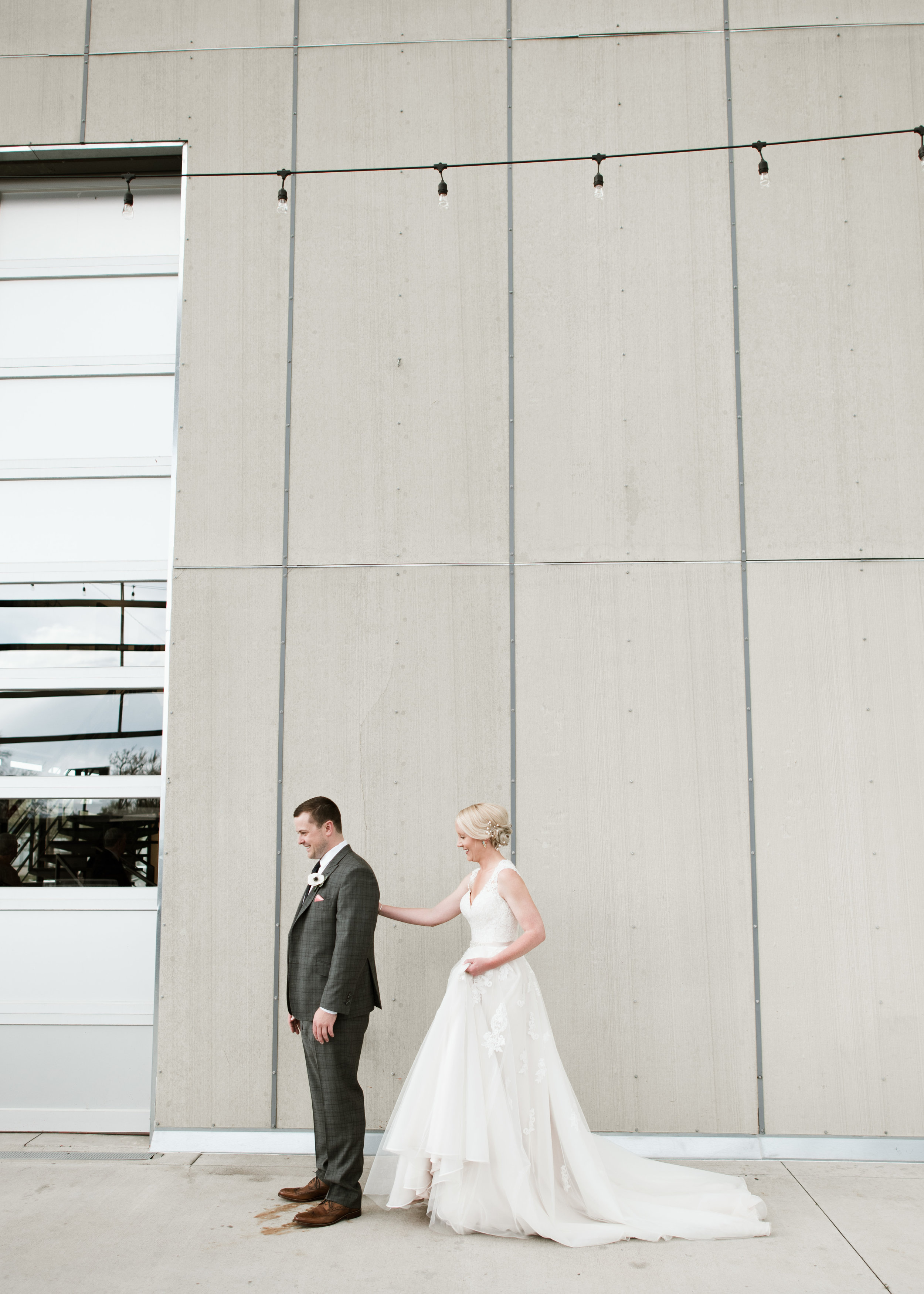 space gallery wedding