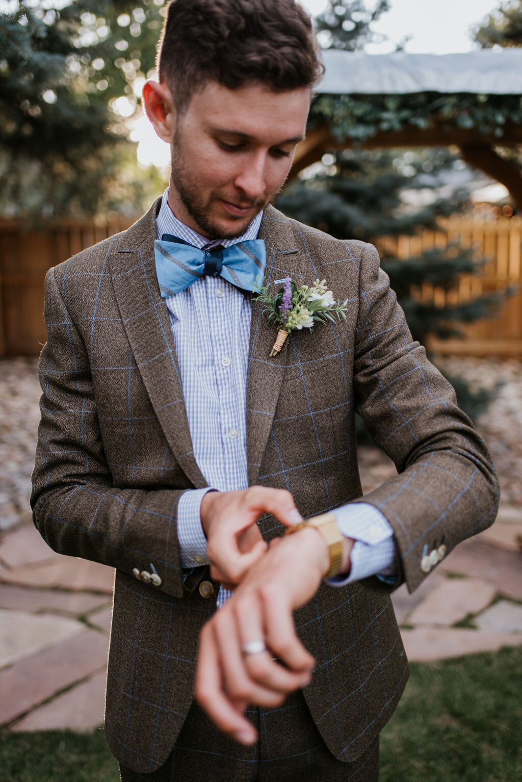 Bicycle Enthusiast's Backyard Wedding Bliss — Colorado's Most Trusted ...