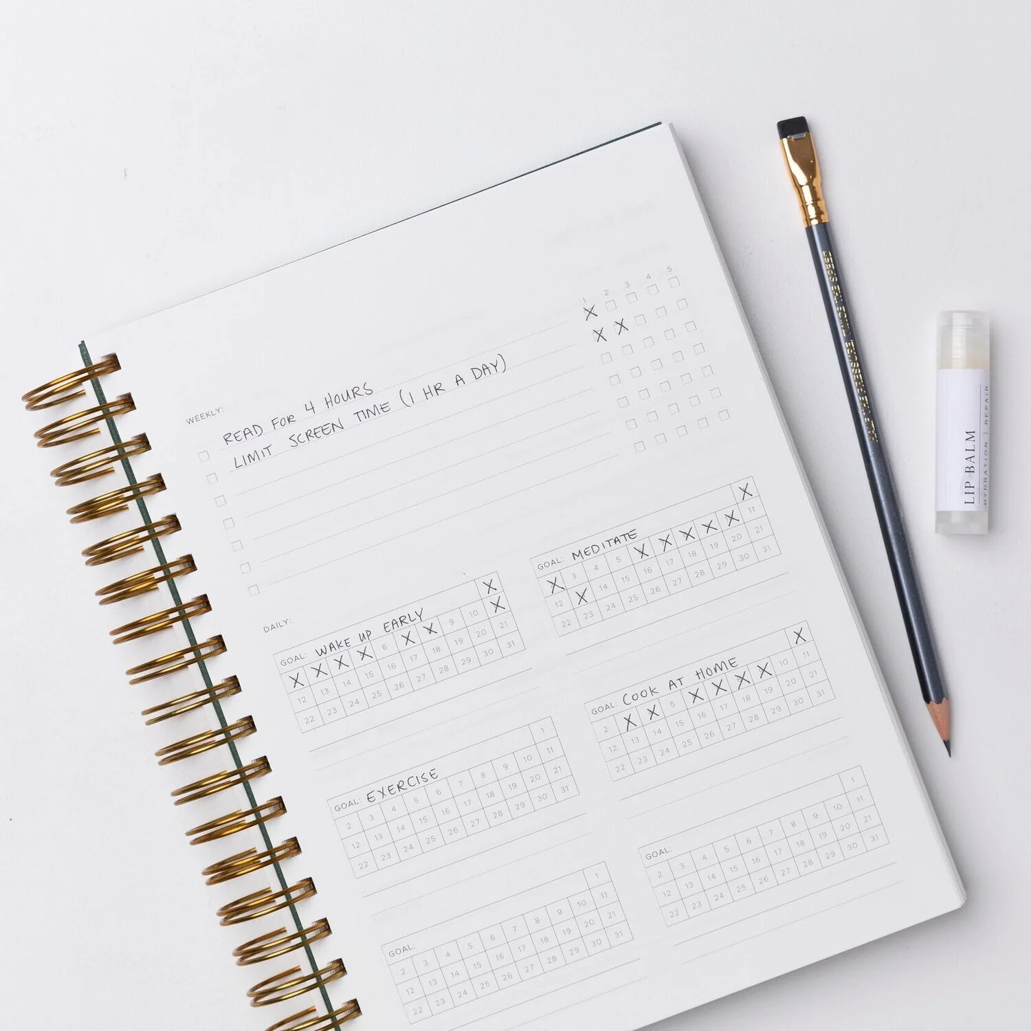 How to Use - Goals Page