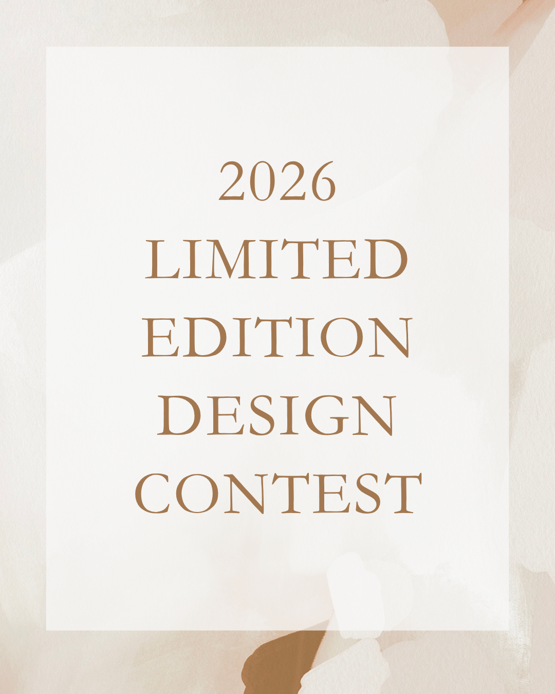 2026 Limited Edition Design Contest 