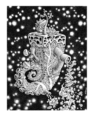Follicle 8.5" x 11" print