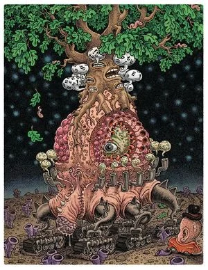 Tree of Strife 8.5" x 11" print