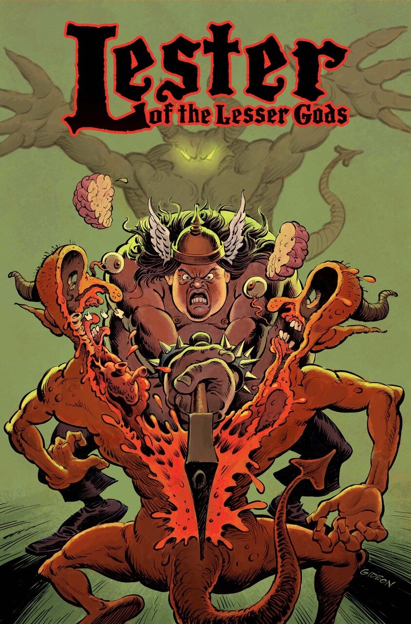 Special Edition cover for Lester issue #1, by Eric Powell.