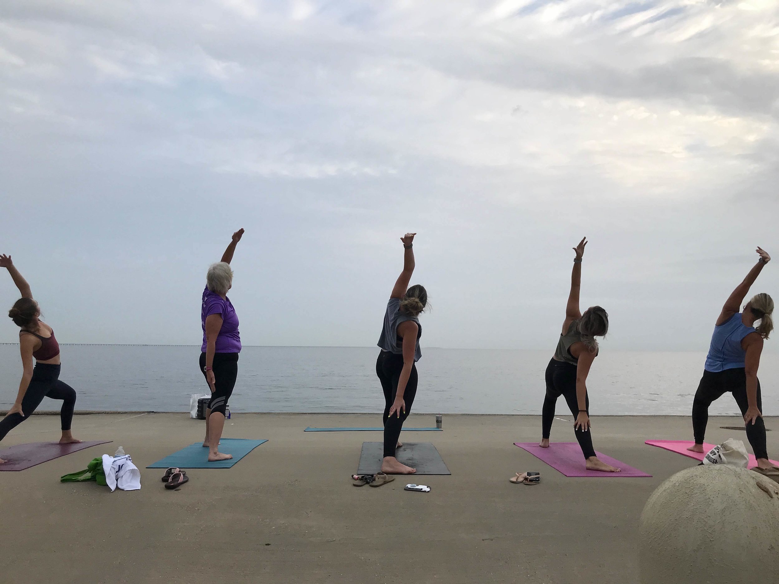 Thursday Sunrise Yoga at the Lakefront
