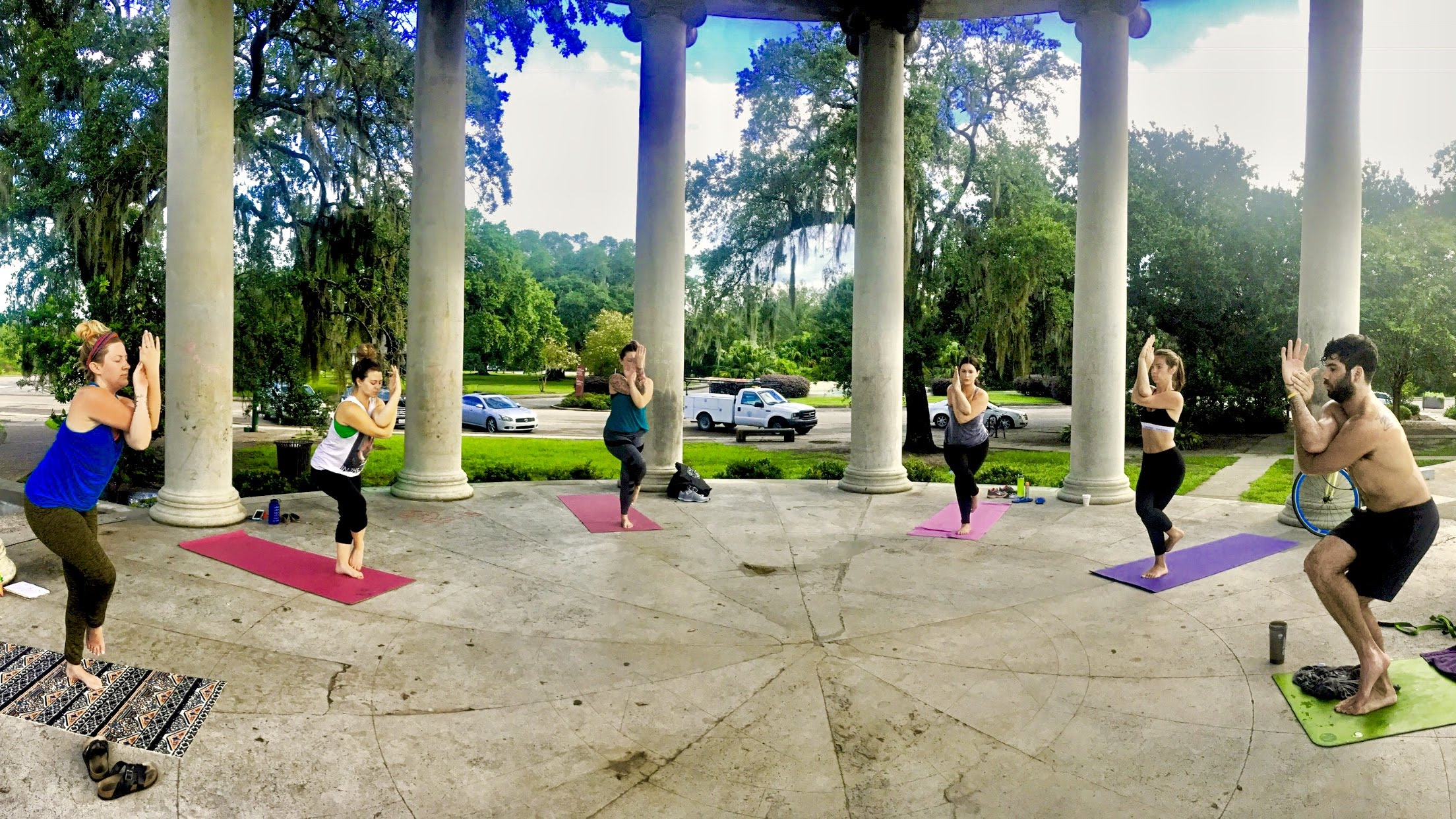 Wednesday Sunrise Yoga at City Park