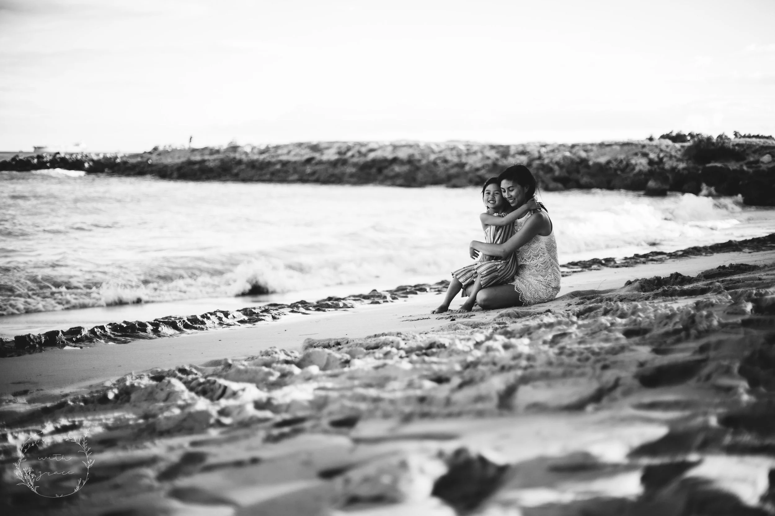Nimitz beach - family session- two