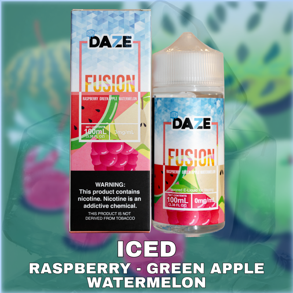 Vaporz Vault-Raspberry Green Apple Watermelon Iced 100 mL