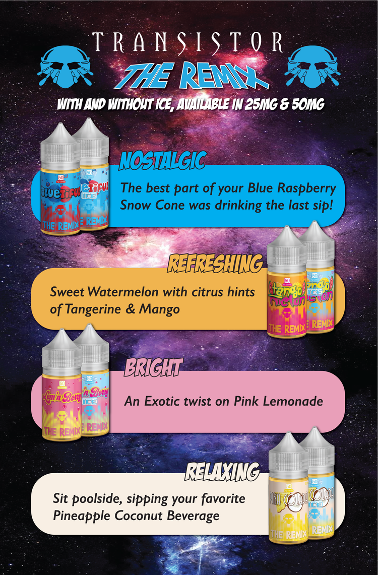 Vaporz Vault-Piña Colada on Ice The Remix 30 mL (25mg & 50mg)