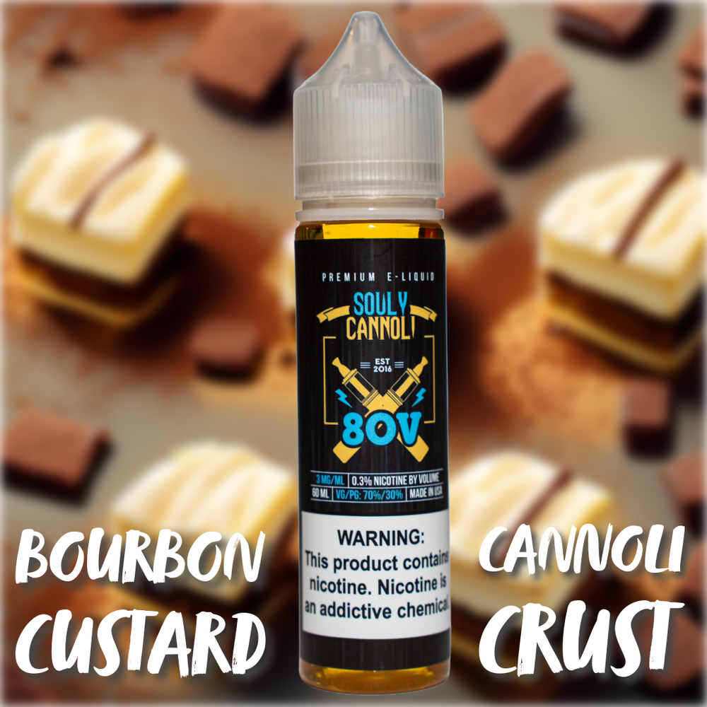 Vaporz Vault-Souly Cannoli 60 mL by 80V