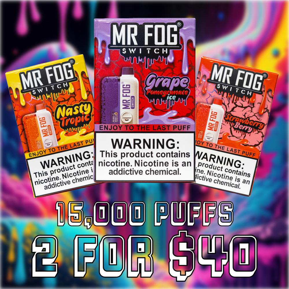 how much is elf bar vape MR FOG SWITCH 5500 PUFFS Distribution - Mr Fog main image 1