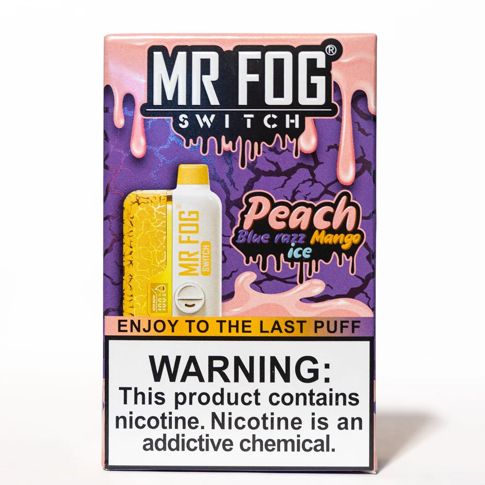 geekvape aegis solo 3 istruzioni Mr Fog AURA 60K Zero Nic Blue Raspberry Cherry Lemon Disposable Vape, 20mL