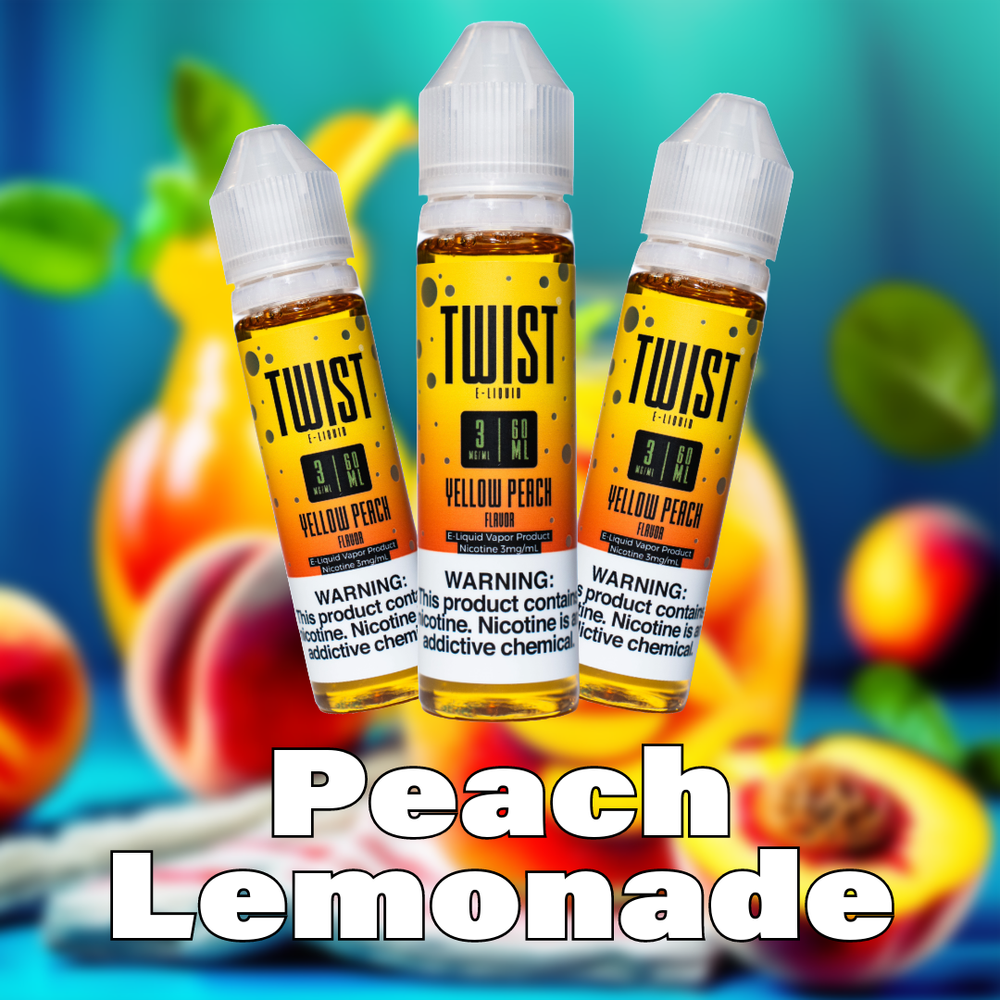 Vaporz Vault-Yellow Peach 60 mL Vaporz Vault-Yellow Peach 60 mL