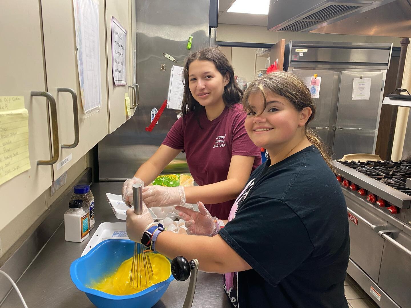 today we put together yogurt cups and egg bites for our friends at People Who Love People! Join us tomorrow morning at the day labor center at 7:30 if you&rsquo;d like to help serve it.