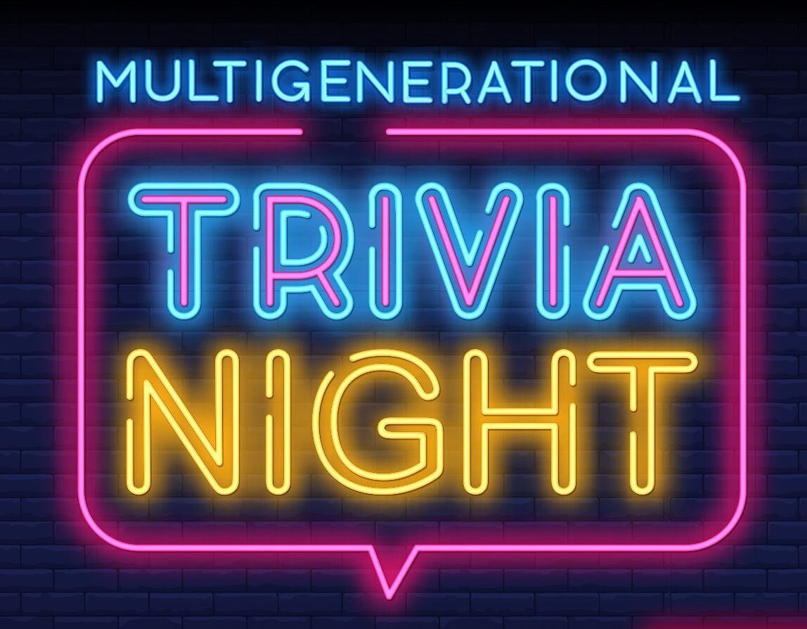 back to school means back to Sunday night youth group! this Sunday we kick off the fall with a trivia night at the church from 5-7 and chipotle catered for dinner. register online and bring a friend - the winning teams will receive prizes!