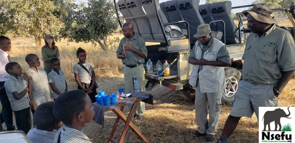 Chabwela Students on Safari