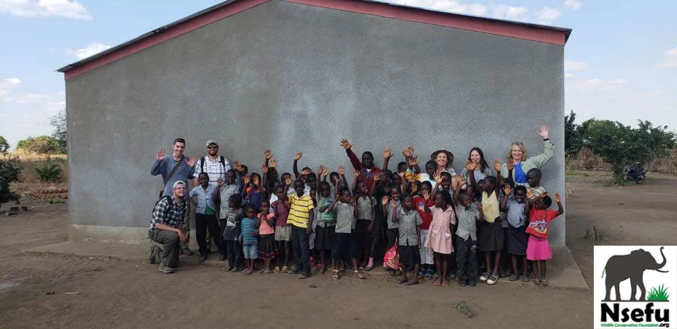 Chabwela students with NAU Staff & Students
