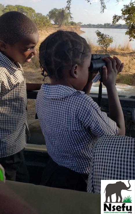 Chabwela Students on Safari